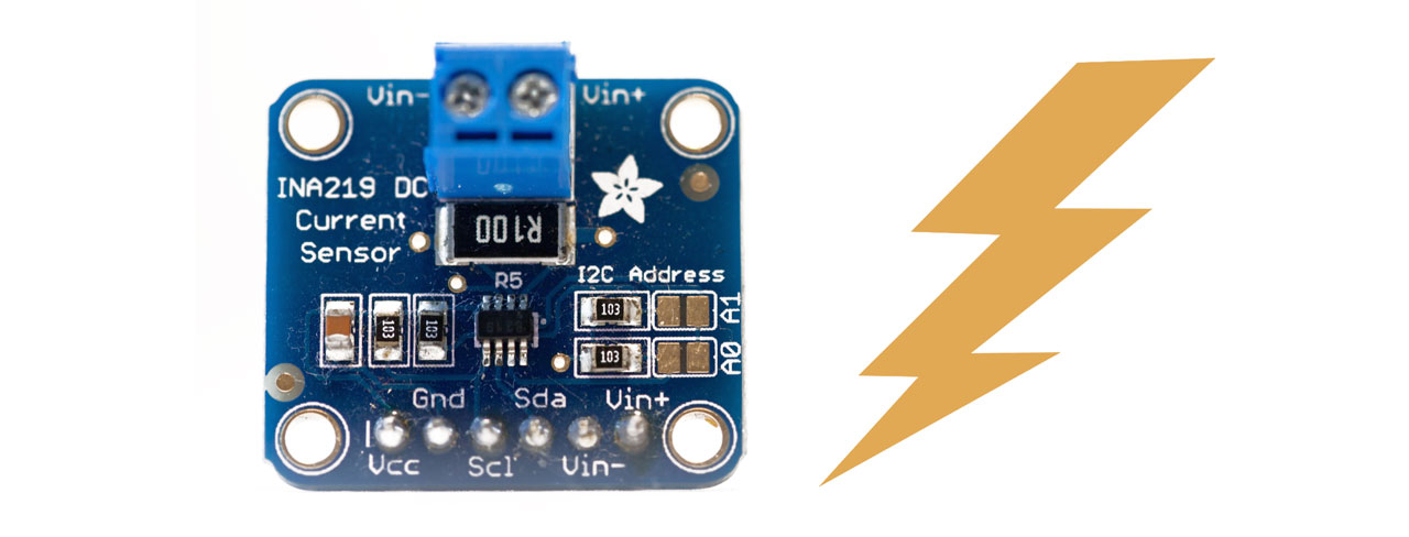 Power monitoring with an Arduino board and the INA219 sensor